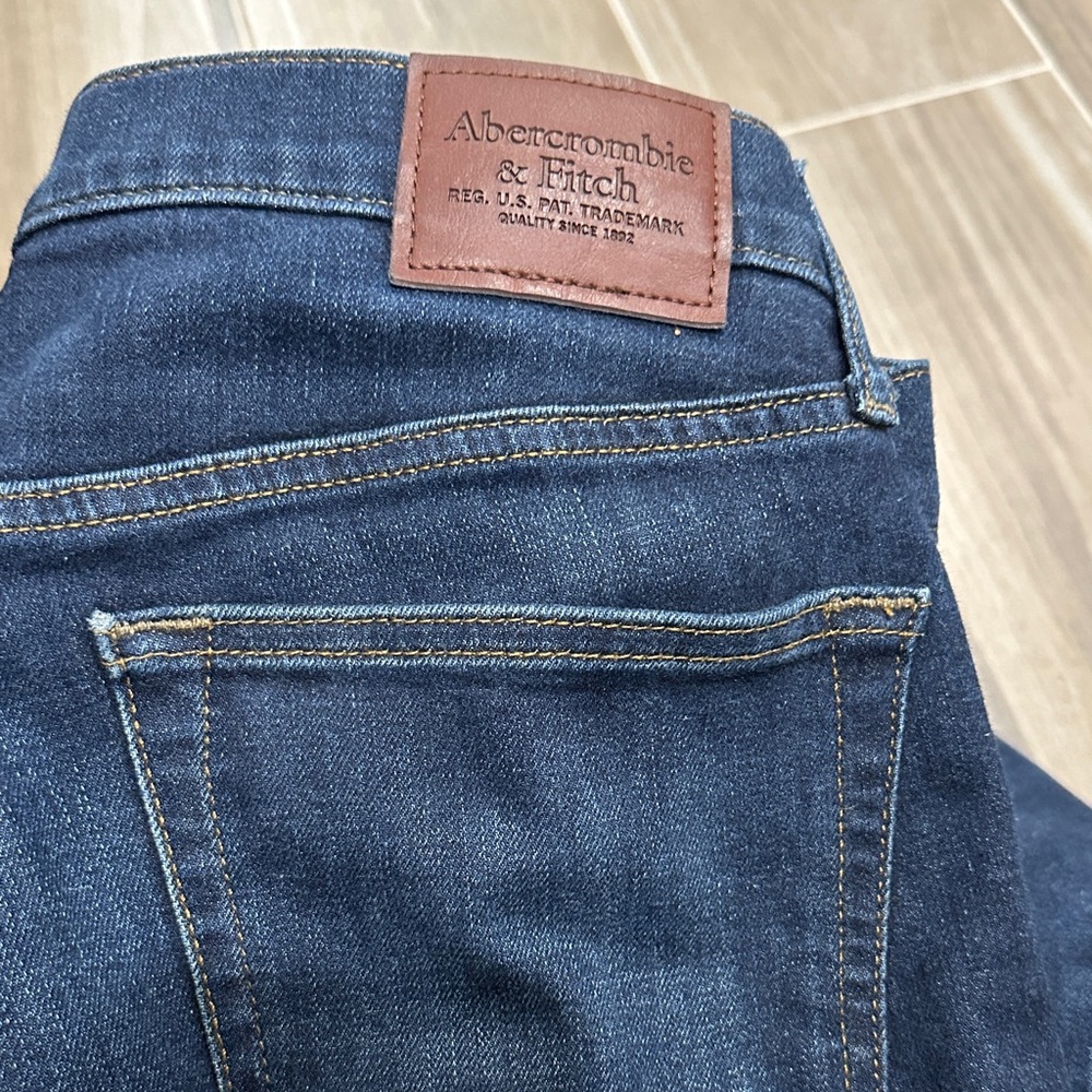 Abercrombie & Fitch Dark Blue Denim Jeans